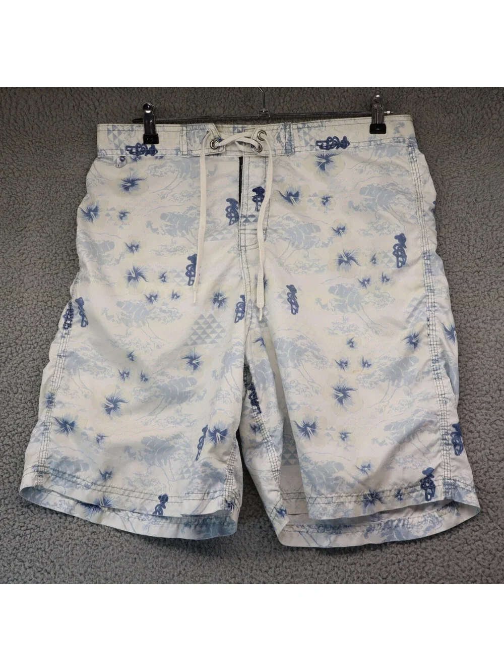 MCD Trunks Blue Men Swim Shorts W34 / Large